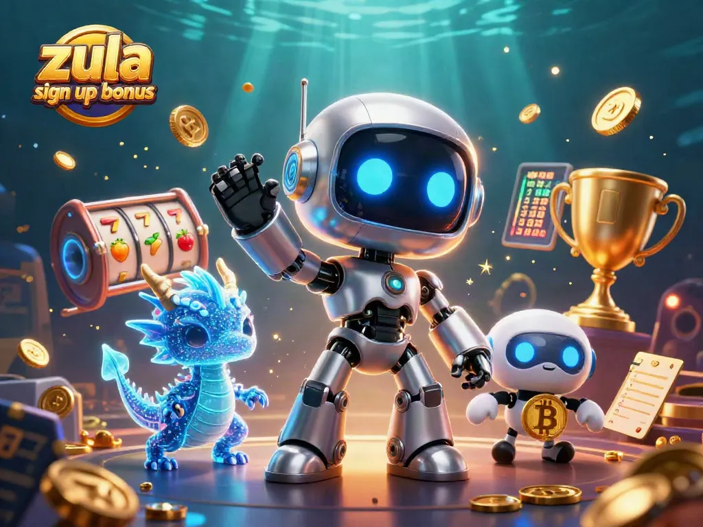 Engage with Zula Casino sign up bonus for exciting slot play, offering vibrant 3D gaming visuals.