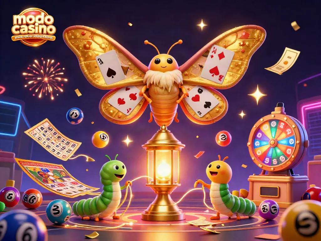 Play and win with modo casino promo code no deposit bonus while enjoying festive casino-themed elements.