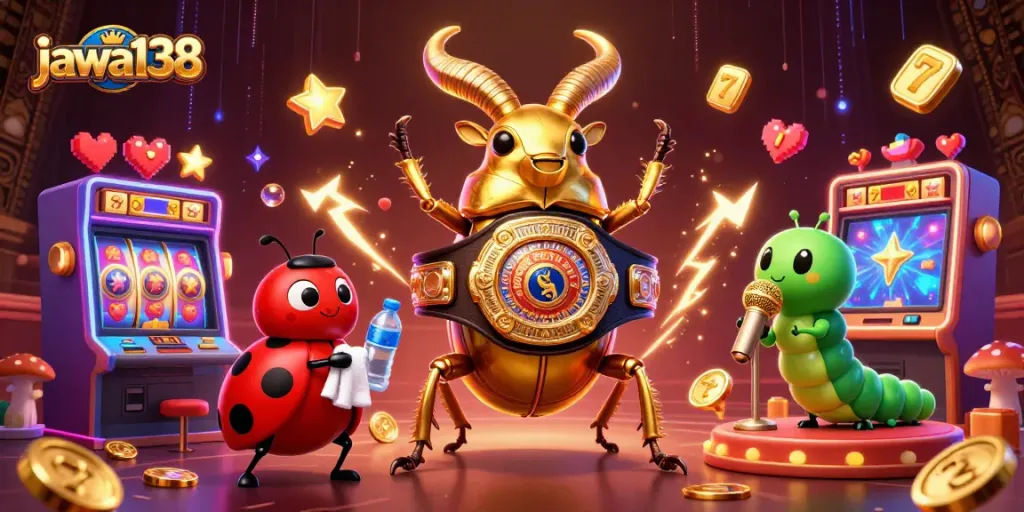Engage with jaw-dropping games on jawa138 with vibrant 3D characters and slot elements in action.