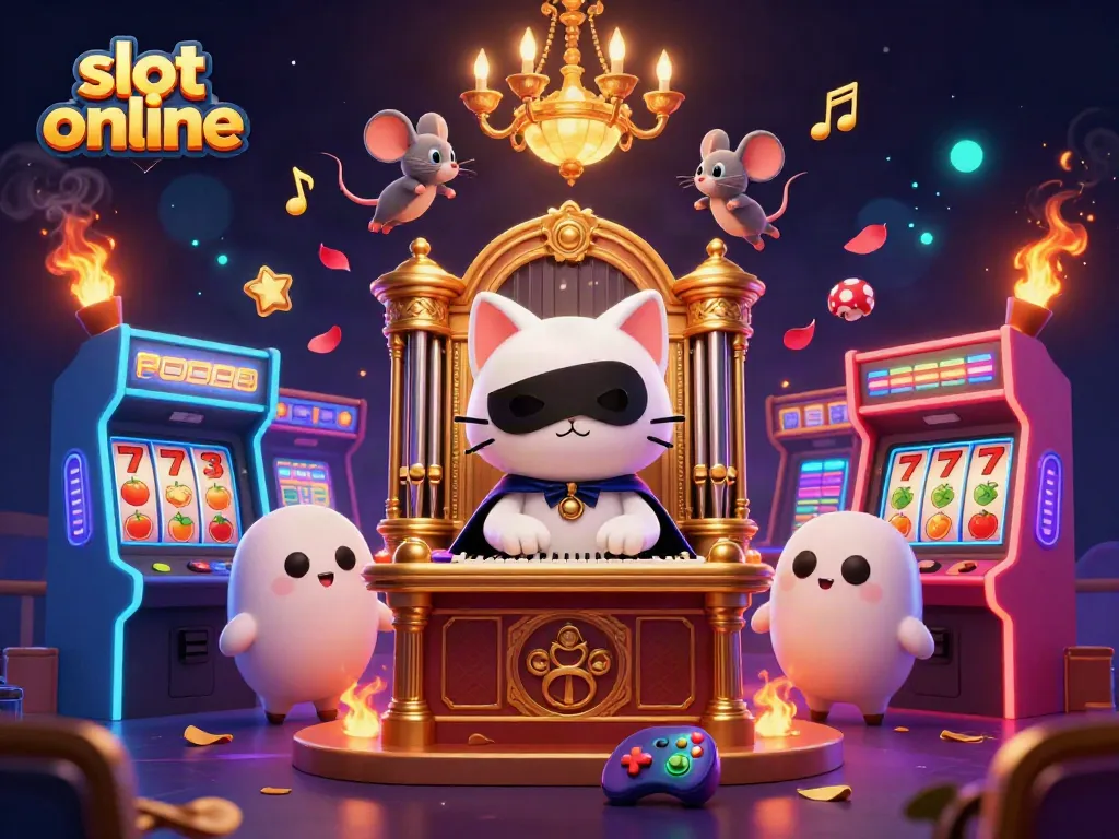Spin the reels at a vibrant slot online casino with animated characters and dynamic game elements