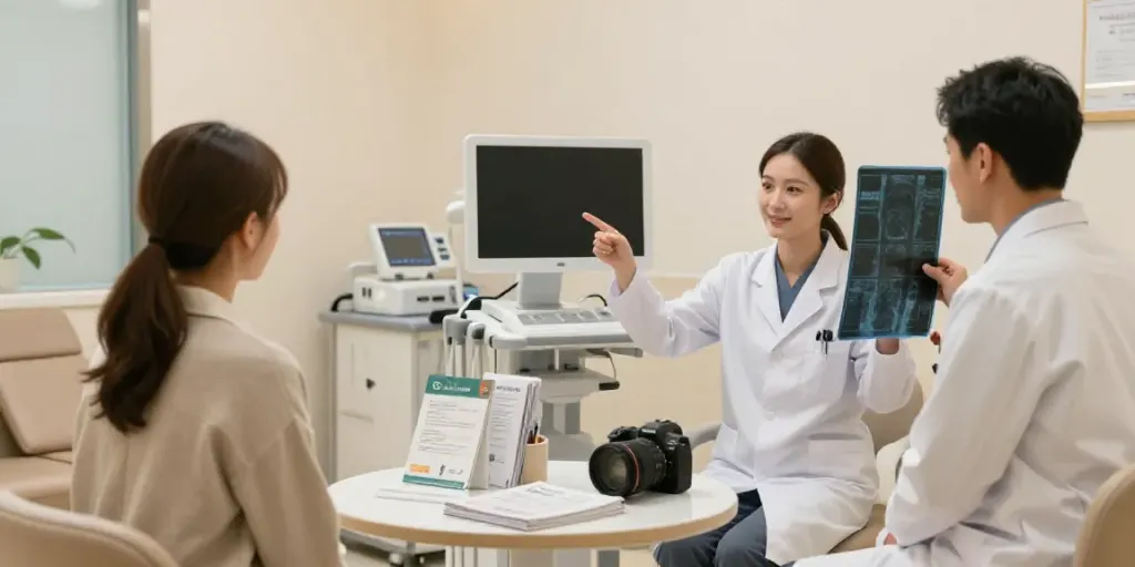 Röntgenreizbestrahlung in der Nähe: Moderne Radiologiepraxis mit ärztlicher Beratung.
