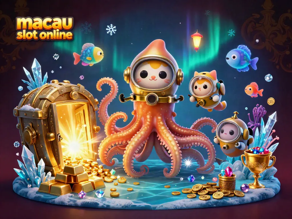 Menggapai kemenangan di macau slot online dengan petualangan kolosal samudera yang penuh harta karun.