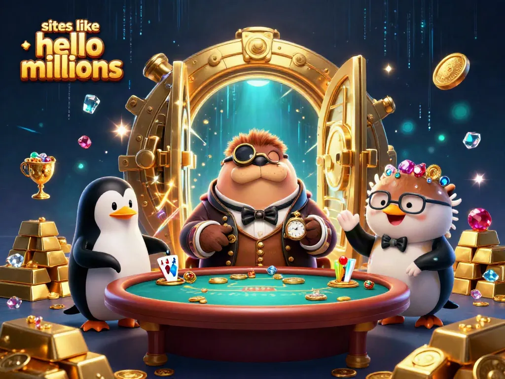 Experience entertaining action at sites like hello millions with a jolly walrus and casino games.