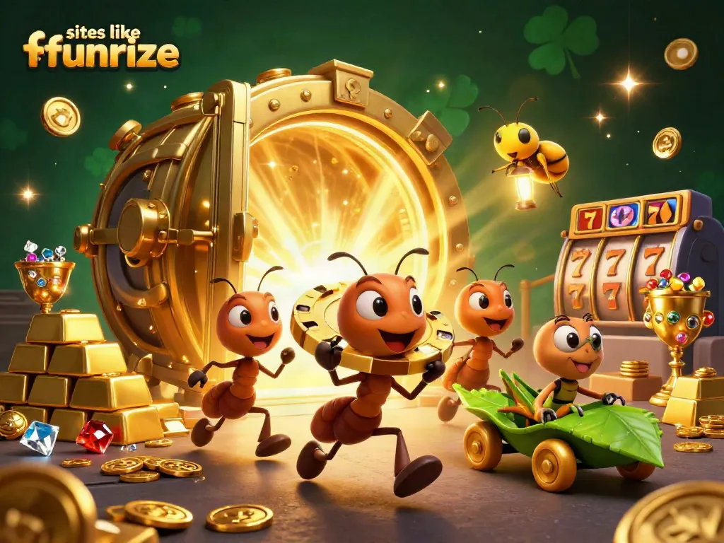 Experience thrilling games with sites like funrize featuring playful heist characters and vibrant casino elements.