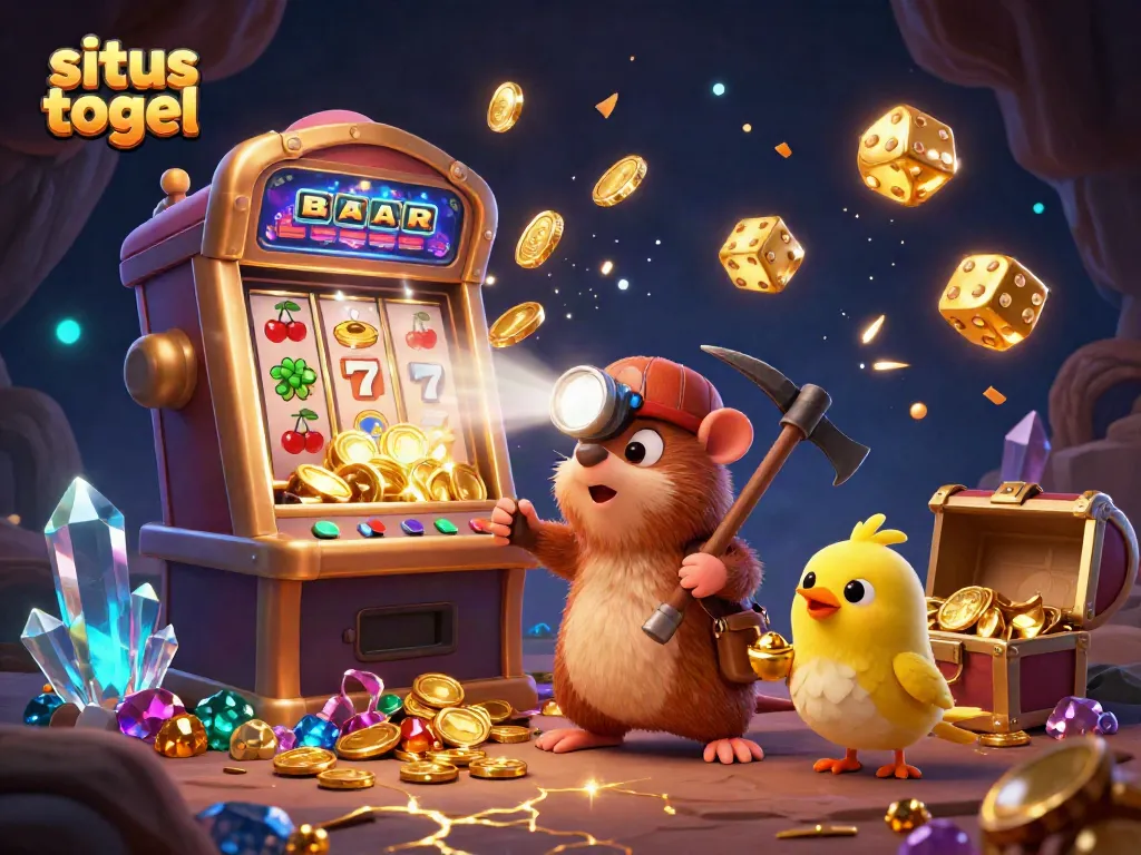 Experience ultimate excitement at situs togel with a treasure hunting mole and canary discovering golden rewards!