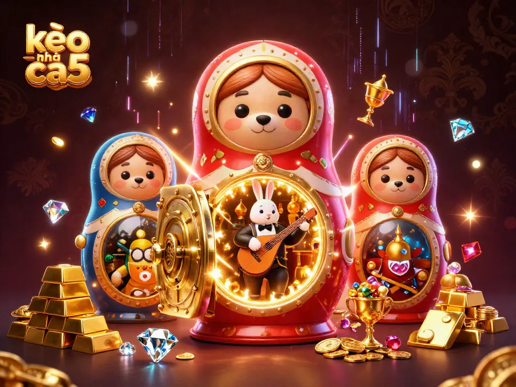 Experience winning moments with kèo nhà cái 5 showcasing vibrant casino characters and rich gaming elements.