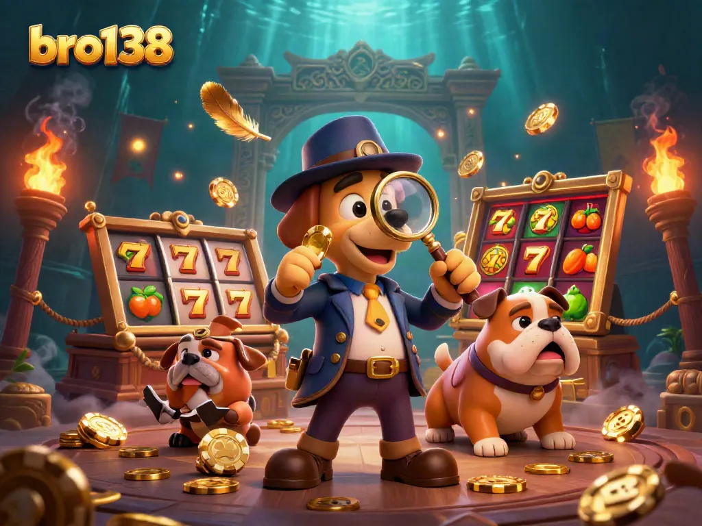 Win big with bro138's thrilling casino adventure featuring detective characters and rich visuals.