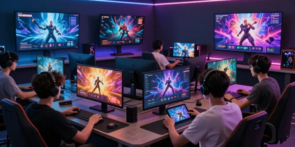 luxury333 premium online gaming platform with vibrant graphics and engaged players