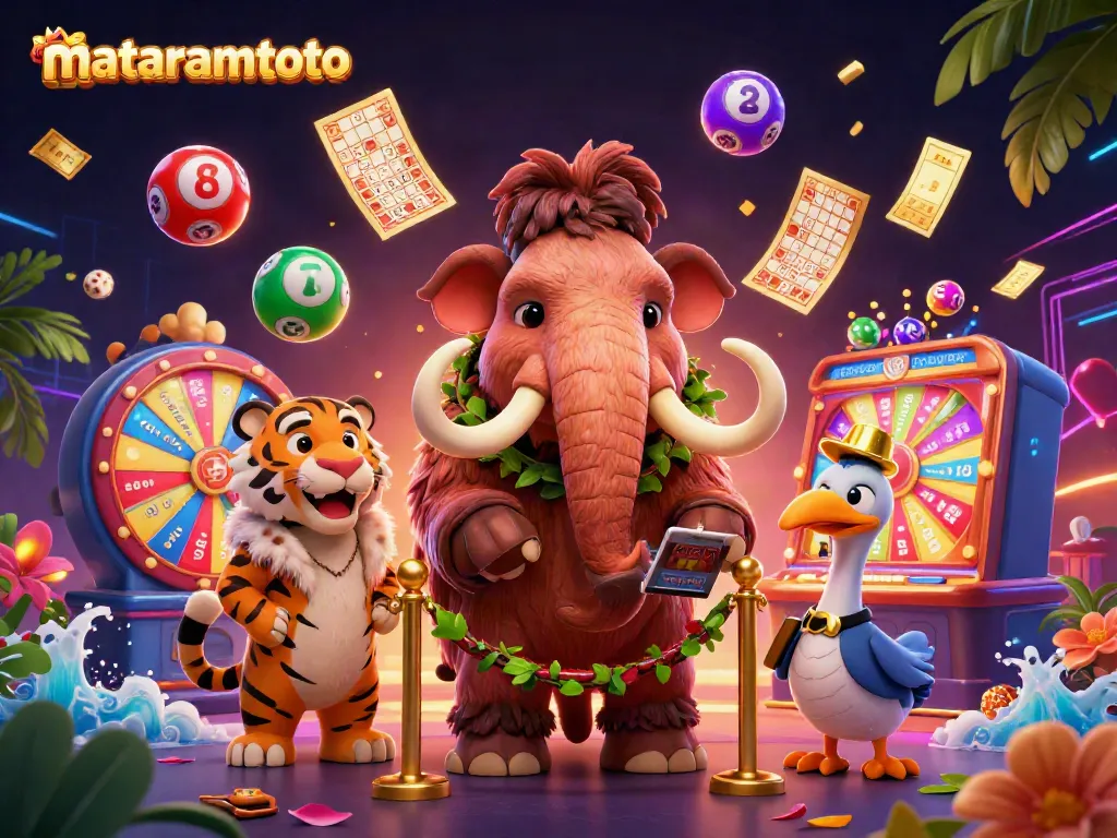 Enjoy thrilling gameplay at MATARAMTOTO with engaging 3D characters and vibrant game elements.