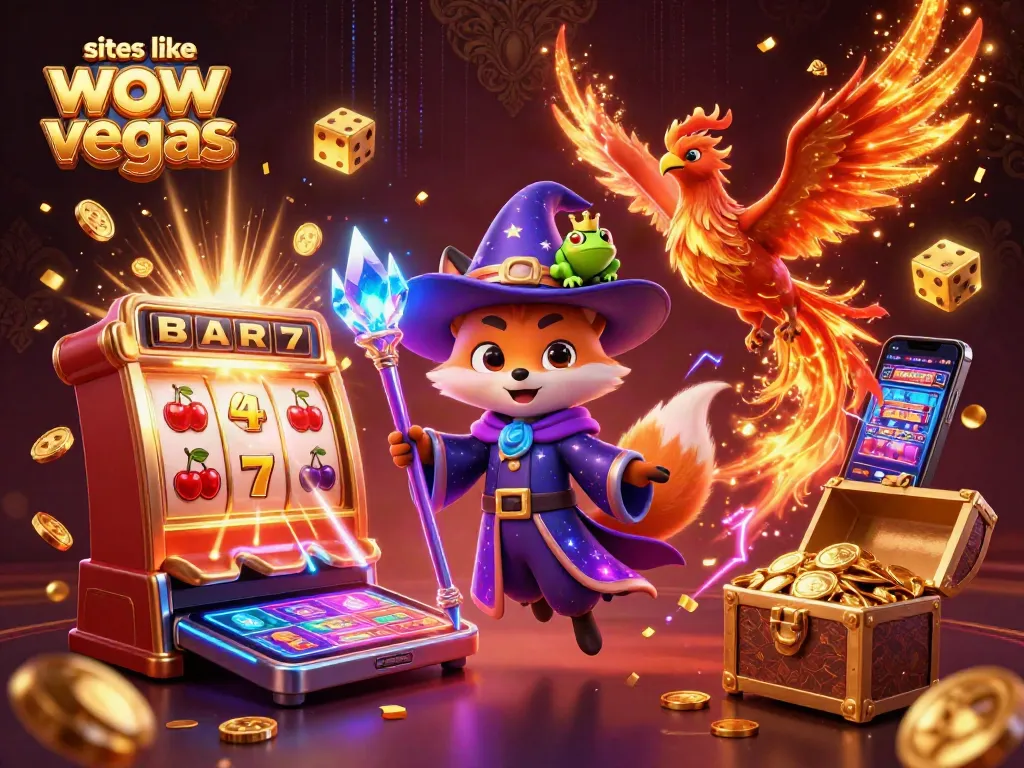 Win big with sites like wow vegas in an exciting casino adventure, offering massive jackpots and free coins.