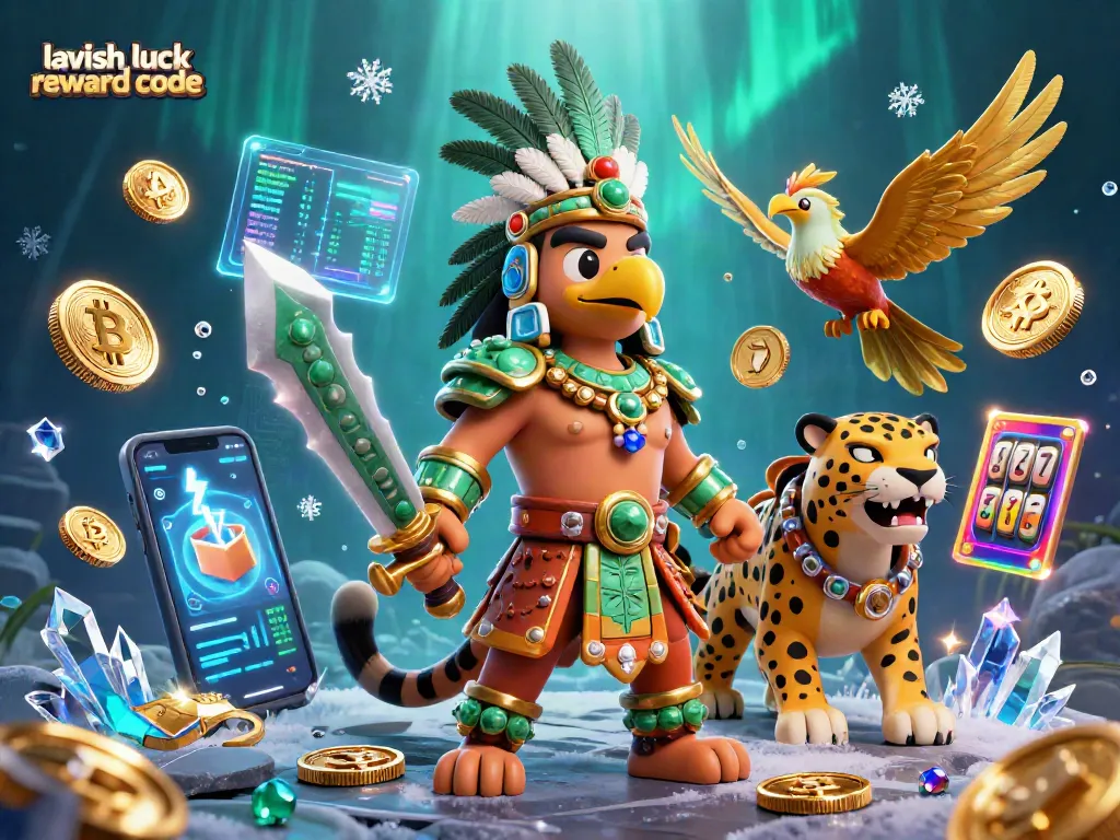 Spin exciting wins with the lavish luck reward code in this vibrant 3D casino scene.