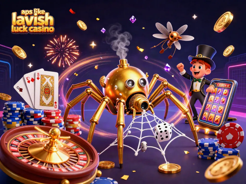 Spin and win with apps like lavish luck casino featuring steampunk characters and rich gaming elements.
